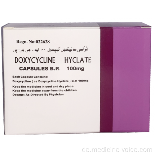 Doxycyclin Kapsel 100mg zu verkaufen